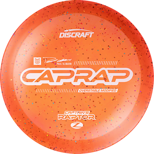 Discraft - 2026 Z Confetti Captains Raptor (CAPRAP stamp)