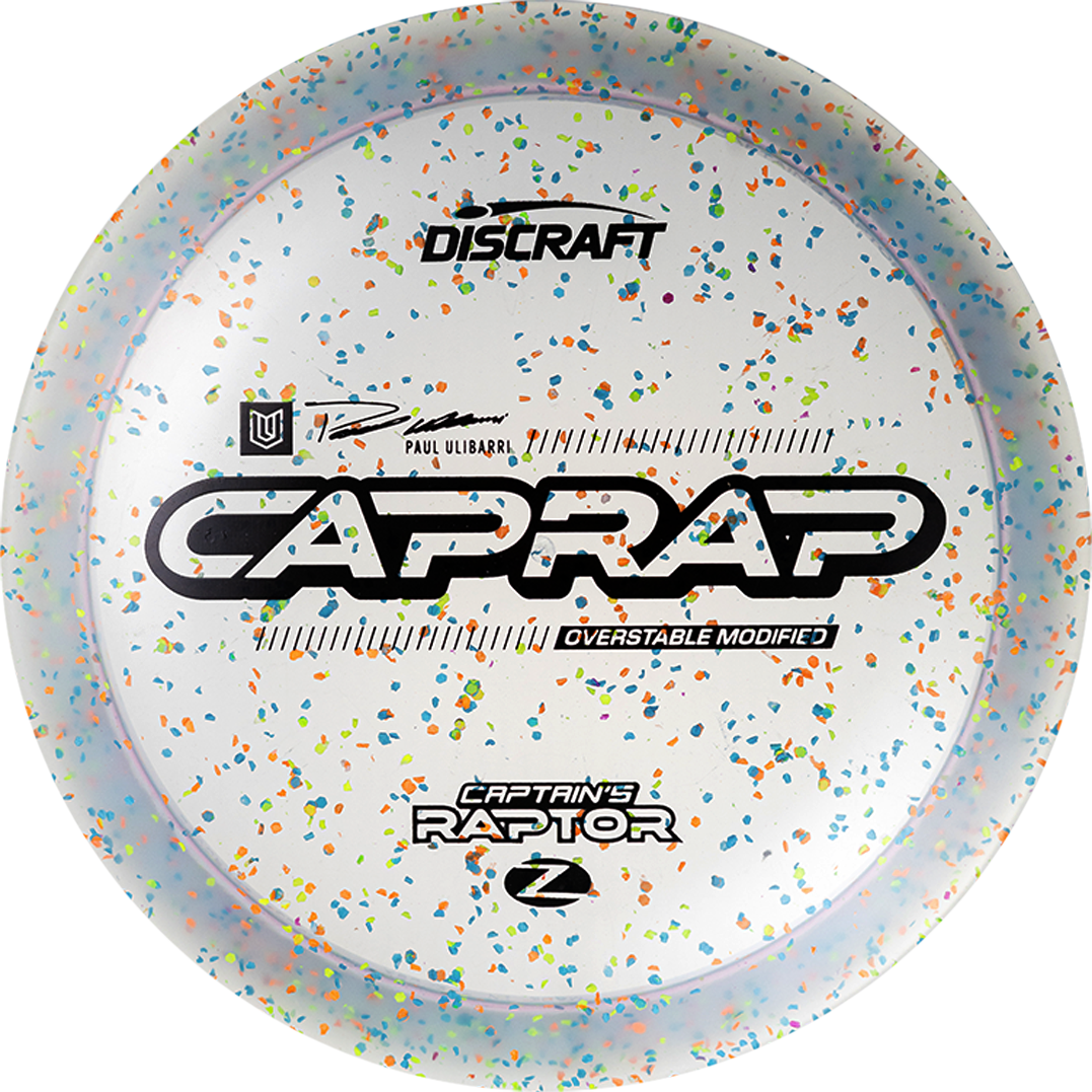 Discraft - 2026 Z Confetti Captains Raptor (CAPRAP stamp)