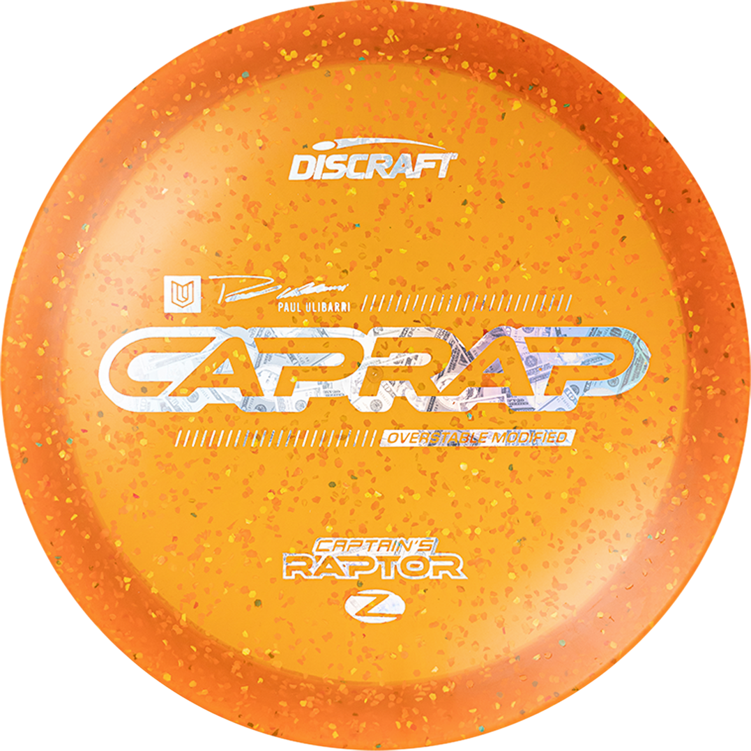 Discraft - 2026 Z Confetti Captains Raptor (CAPRAP stamp)