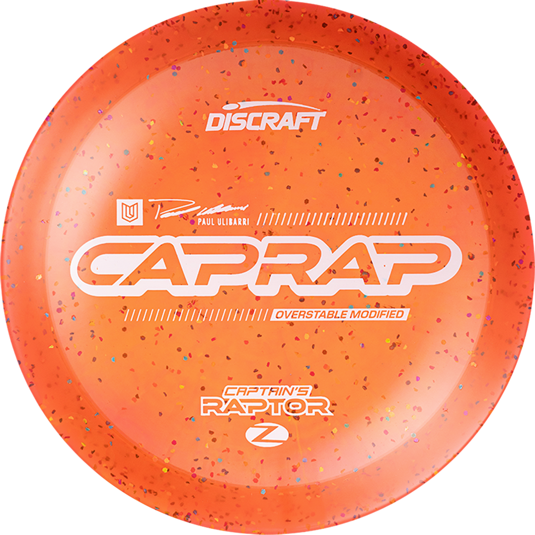 Discraft - 2026 Z Confetti Captains Raptor (CAPRAP stamp)