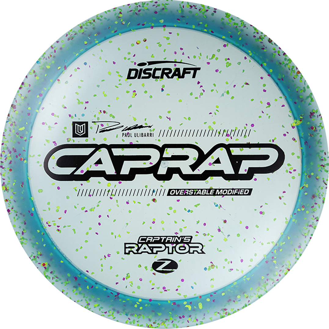 Discraft - 2026 Z Confetti Captains Raptor (CAPRAP stamp)