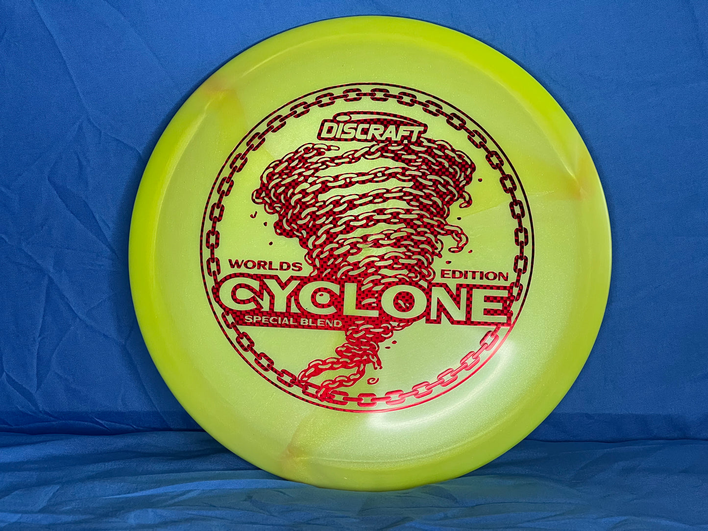 Discraft - Special Blend "Chainstorm" Cyclone - 2026 Worlds Edition Stamp