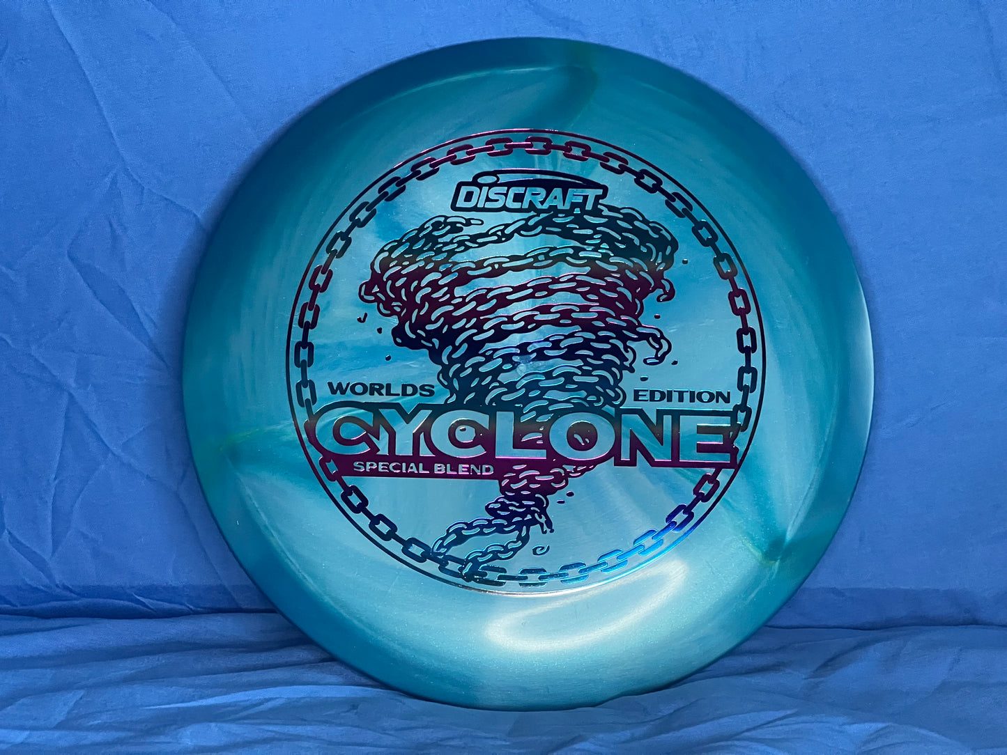 Discraft - Special Blend "Chainstorm" Cyclone - 2026 Worlds Edition Stamp