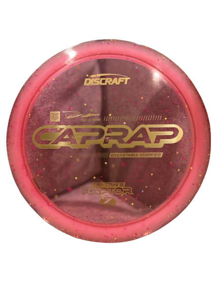 Discraft - 2026 Z Confetti Captains Raptor (CAPRAP stamp)