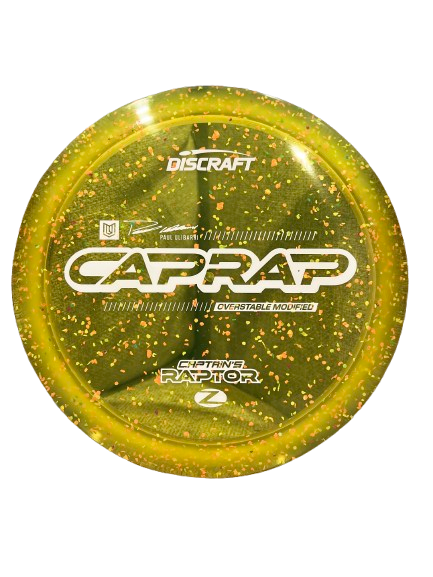 Discraft - 2026 Z Confetti Captains Raptor (CAPRAP stamp)