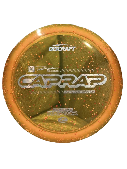 Discraft - 2026 Z Confetti Captains Raptor (CAPRAP stamp)