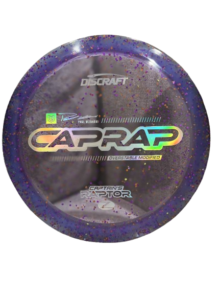 Discraft - 2026 Z Confetti Captains Raptor (CAPRAP stamp)